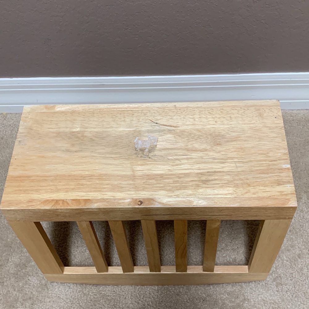 Wooden Magazine Rack - Picture 6 of 9